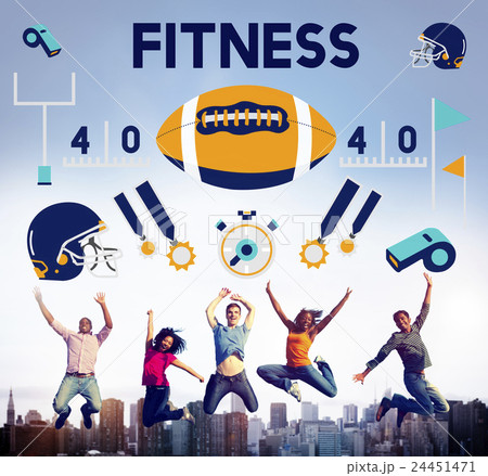 League Sport Fitness Exercise Training Teamwork Winner Concept League Sport Fitness Exercise Training Teamwork Winner Concept 24451471