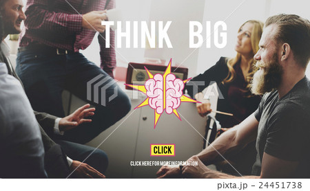 Ideas Brainstorming Vision Innovation Think Big Concept 24451738