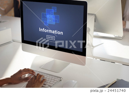 Information Data Circuit Chip Link Concept 24451740