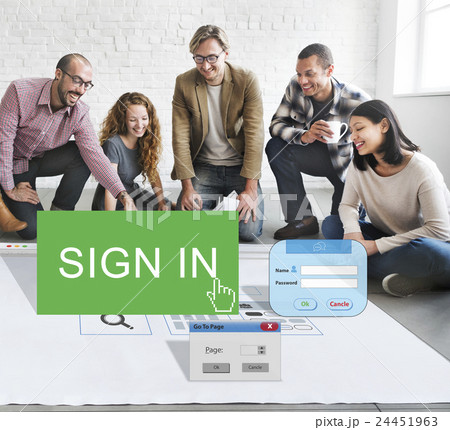 Sign-In Sign-Up Join Registry Membership Concept Sign-In Sign-Up Join Registry Membership Concept 24451963
