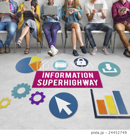 Information Super Highway Communication Network Concept Information Super Highway Communication Network Concept 24452749