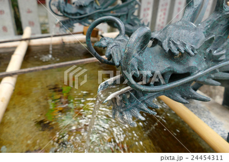 大杉神社　あんばさま　手水舎 24454311