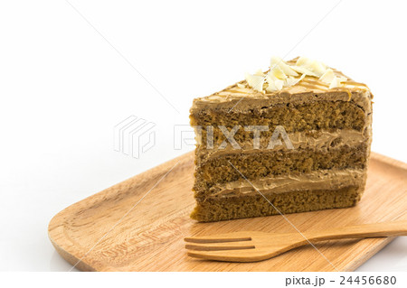 Coffee cake slice. Coffee cake slice. 24456680