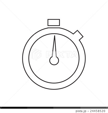 Time icon , Clock icon illustration 24458520