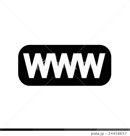 WWW sign icon, World wide web symbol icon WWW sign icon, World wide web symbol icon 24458657