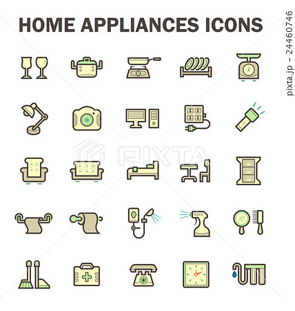 Home appliance icon 24460746