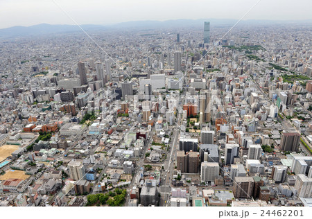 大阪市天王寺区を空撮 大阪市天王寺区を空撮 24462201
