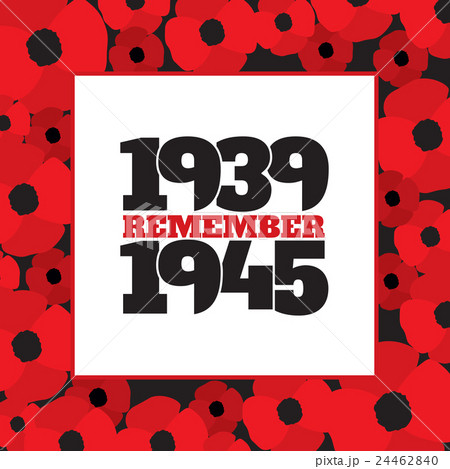World War II commemorative dates, poppies 24462840
