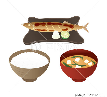 サンマ定食 24464590