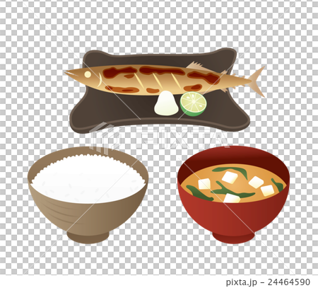サンマ定食 24464590