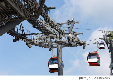 cable car above the sea 24465285