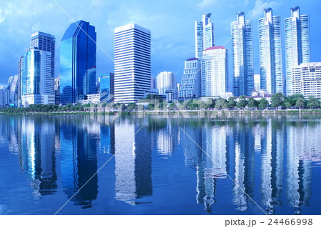 Buildings on Ratchadaphisek Rd., Bangkok 24466998