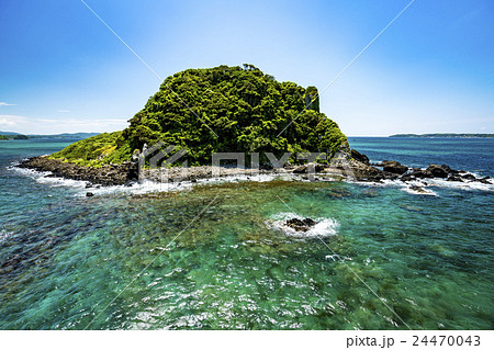 角島 鳩島 さざ波 角島 鳩島 さざ波 24470043