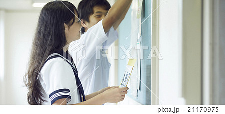 学校生活　中高生イメージ 24470975