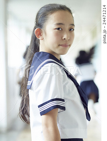 女子校生　ポートレート 
