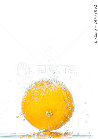 fresh orange with bubbles fresh orange with bubbles 24473092