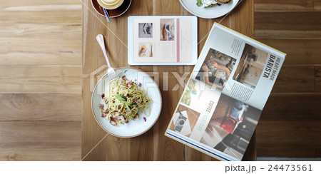 Breakfast Coffee Contemporary Culinary Energy Concept Breakfast Coffee Contemporary Culinary Energy Concept 24473561