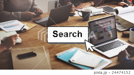 Search Searching Finding Looking Optimisation Concept 24474152