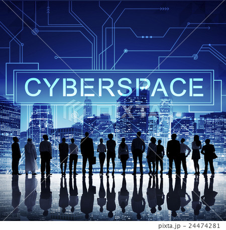 Cyber Cyberspace Connection Globalization Technology Concept 24474281