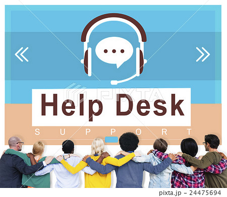 Help Desk Operator Customer Care Service Concept Help Desk Operator Customer Care Service Concept 24475694