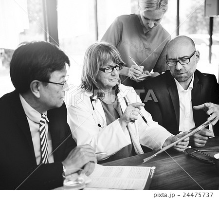 Doctor Team Treatment Plan Discussion Concept 24475737