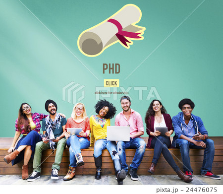 PhD Doctor of Philosophy Degree Education Graduation Concept 24476075