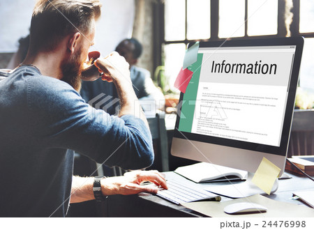 Information Data Interface Website Internet Concept 24476998