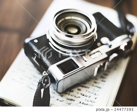 Photo Camera Old Photography Hobby Concept 24477393