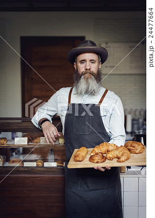 Croissant Carbohydrates Bake Cafe Nutrition Concept 24477664