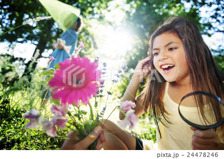 Children Casual Cheerful Happiness Healthy Kids Concept 24478246