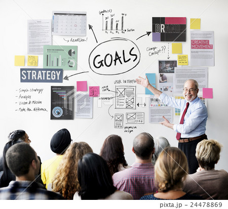 Goals Aim Inspiration Mission Target Vision Concept 24478869