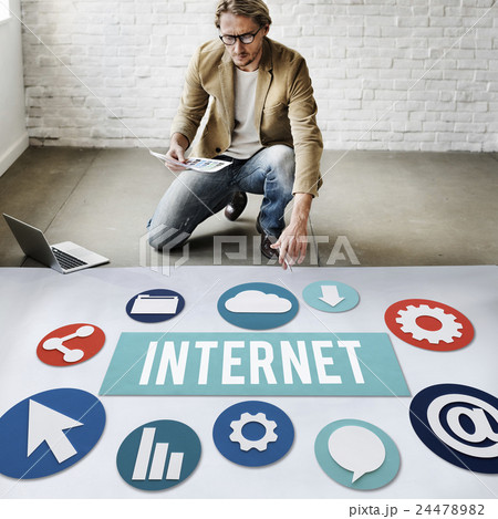 Internet Online Digital Technology Connection Concept Internet Online Digital Technology Connection Concept 24478982