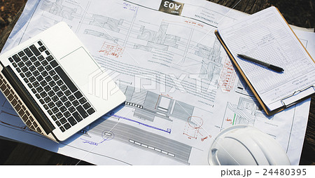 Engineering Workspace Place of Work Office Concept Engineering Workspace Place of Work Office Concept 24480395