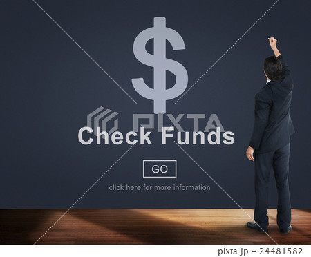 Check Funds Finance Internet Technology Concept 24481582