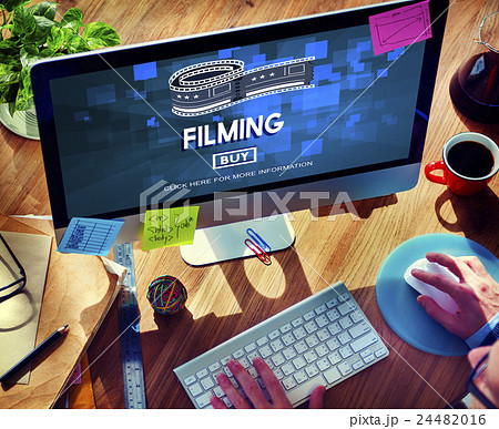 Filming Cinema Media Movie Production Studio Concept 24482016