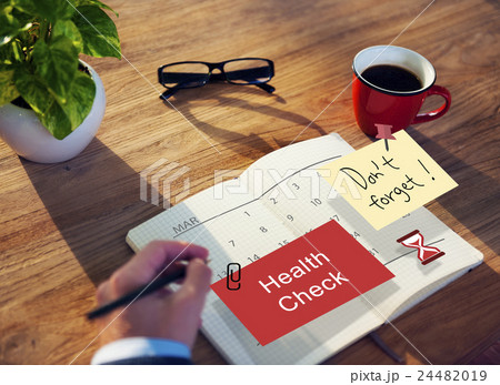 Health Check Organize Schedule Planner Concept Health Check Organize Schedule Planner Concept 24482019