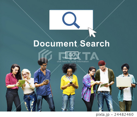 Document Search Finding Forms Inspect Letters Concept Document Search Finding Forms Inspect Letters Concept 24482460