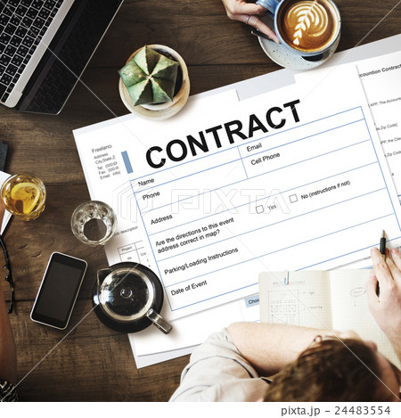 Contract Deal Agreement Legal Document Concept Contract Deal Agreement Legal Document Concept 24483554