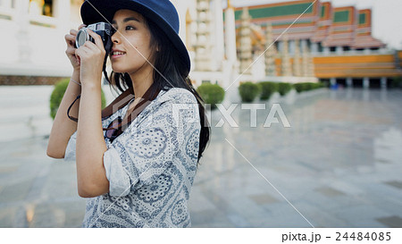 Photographer Travel Sightseeing Wander Hobby Recreation Concept 24484085