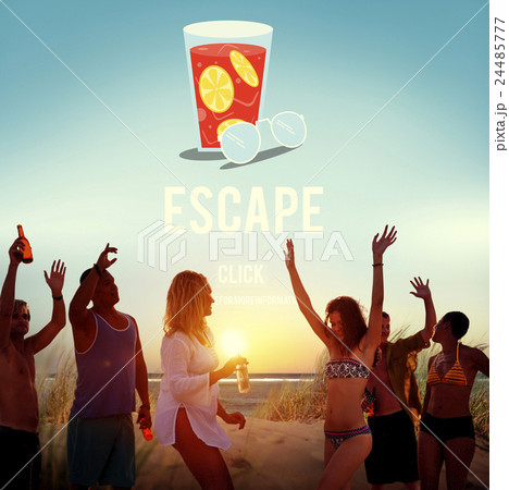 Escape Freedom Exit Crisis Concept Escape Freedom Exit Crisis Concept 24485777