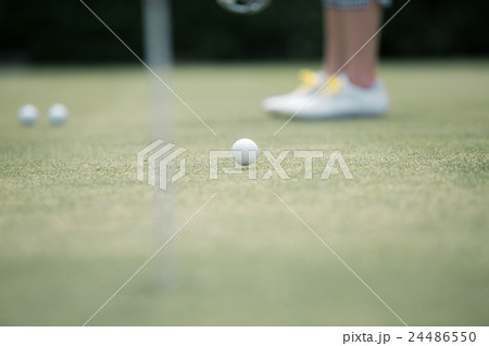 Japanese woman golfer , housewife Japanese woman golfer , housewife 24486550