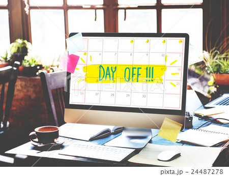Day Off Break Holiday Relaxation Travel Vacation Concept Day Off Break Holiday Relaxation Travel Vacation Concept 24487278