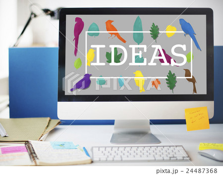 Ideas Create Creative Creativity Thoughts Concept 24487368
