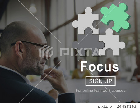 Focus Clarity Concentrate Determine Goals Vision Concept 24488163