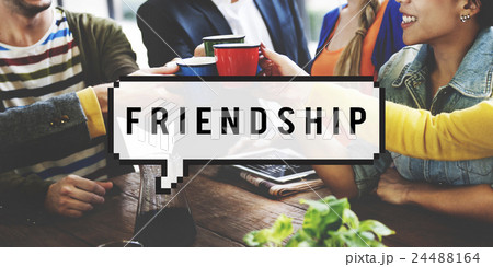 Friendship Friends Partnership Relationship Concept 24488164