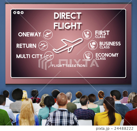 Flight Information Selection Tourism Transport Concept 24488222