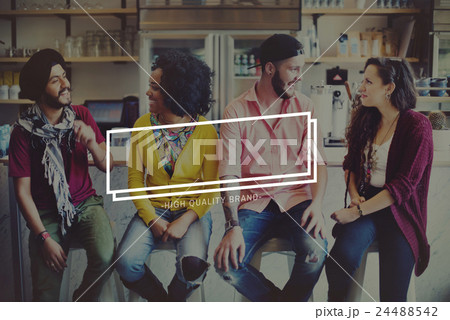 Badge Label Mark Brand Copy Space Concept 24488542