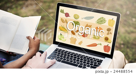 Organic Nutrition Nature Ingredients Agriculture Concept 24488554