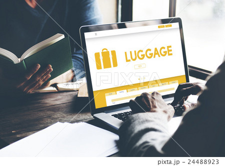Luggage Baggage Bag Suitcase Traveling Concept Luggage Baggage Bag Suitcase Traveling Concept 24488923