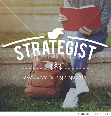 Strategist Objective Operation Planning Solution Concept 24489251